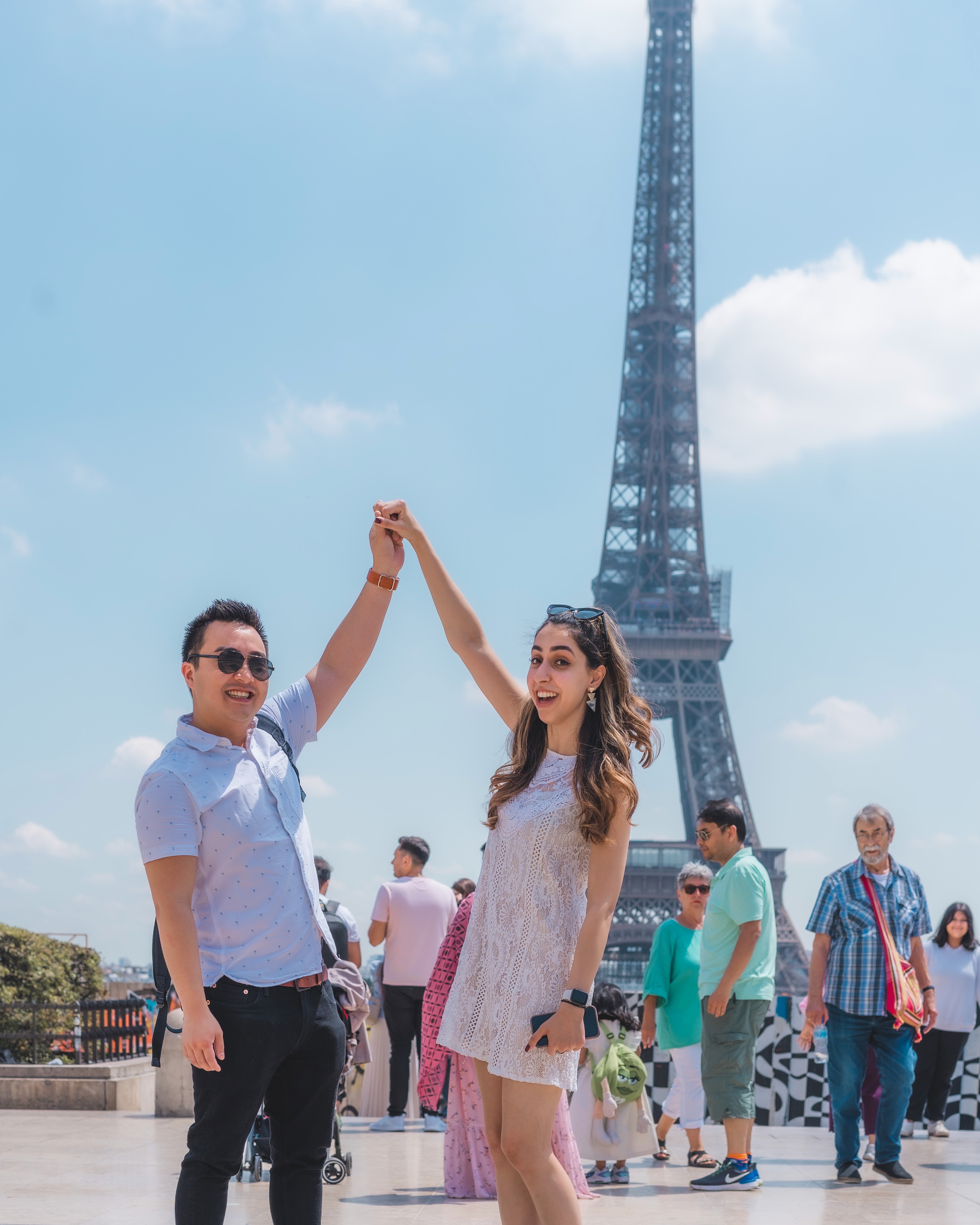 Visiting the Eiffel Tower